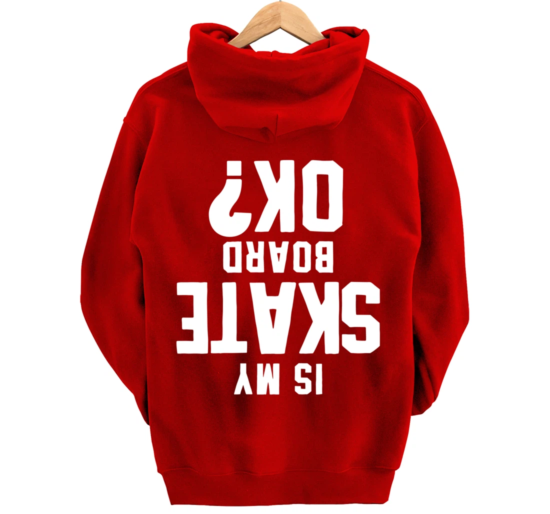 Skateboard Skateboarding Gift for Skateboarders Pullover Hoodie