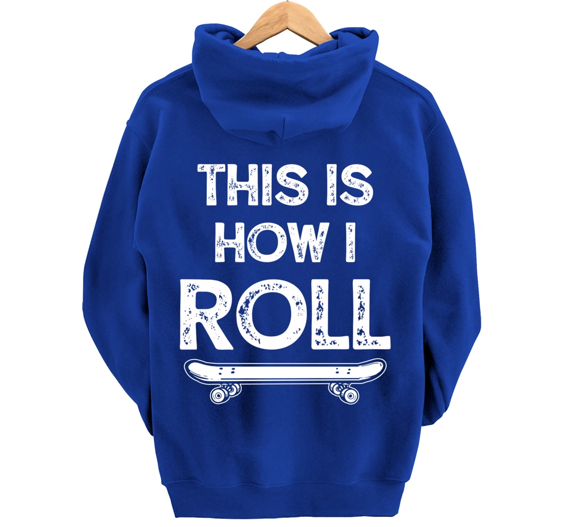 Skateboard Skateboarding Gift for Skateboarders Pullover Hoodie