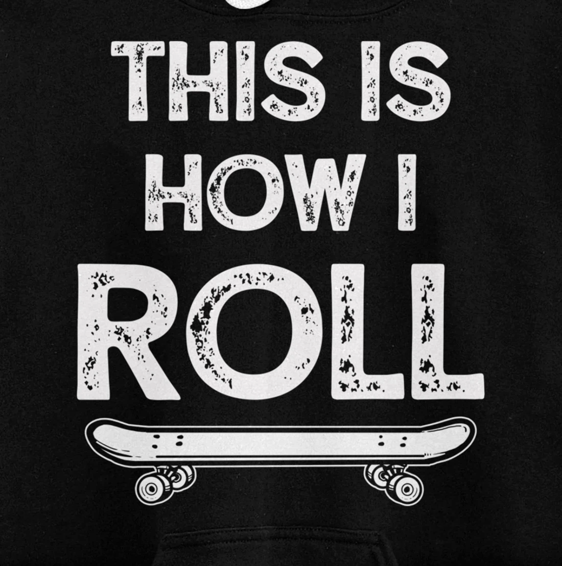 Skateboard Skateboarding Gift for Skateboarders Pullover Hoodie