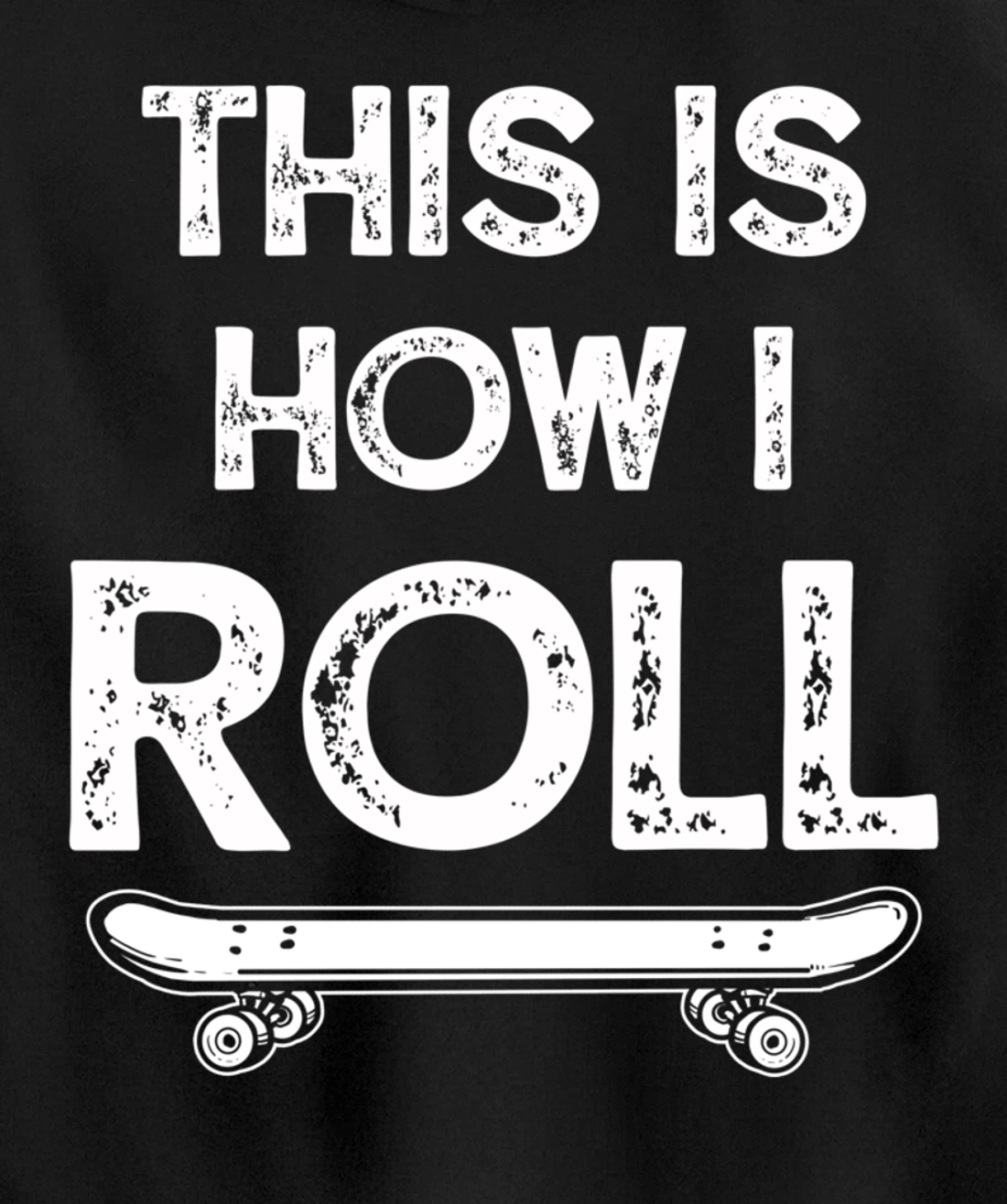 Skateboard Skateboarding Gift for Skateboarders Pullover Hoodie