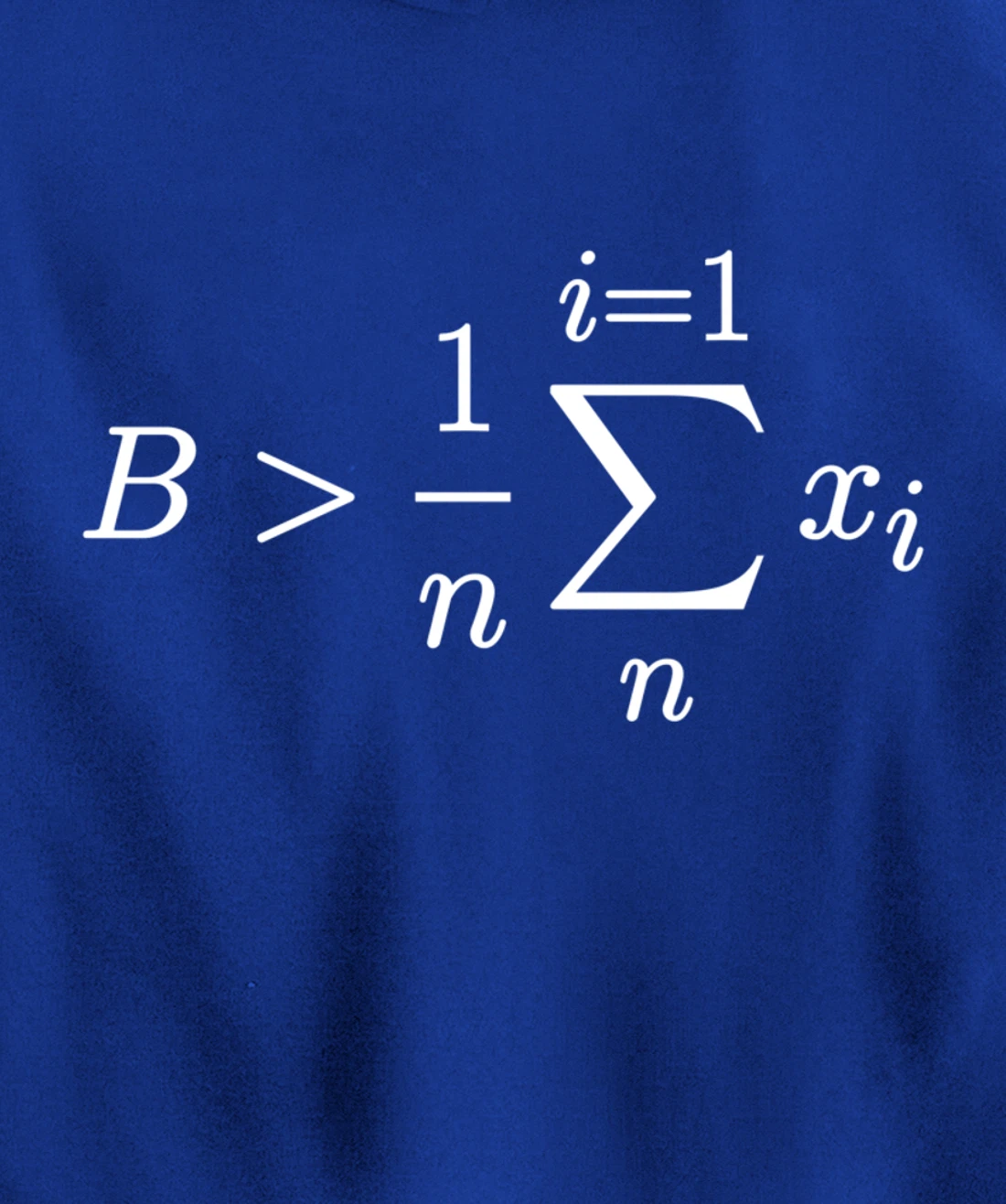 Be Greater Than Average - Arithmetic Mean Funny Math Pullover Hoodie