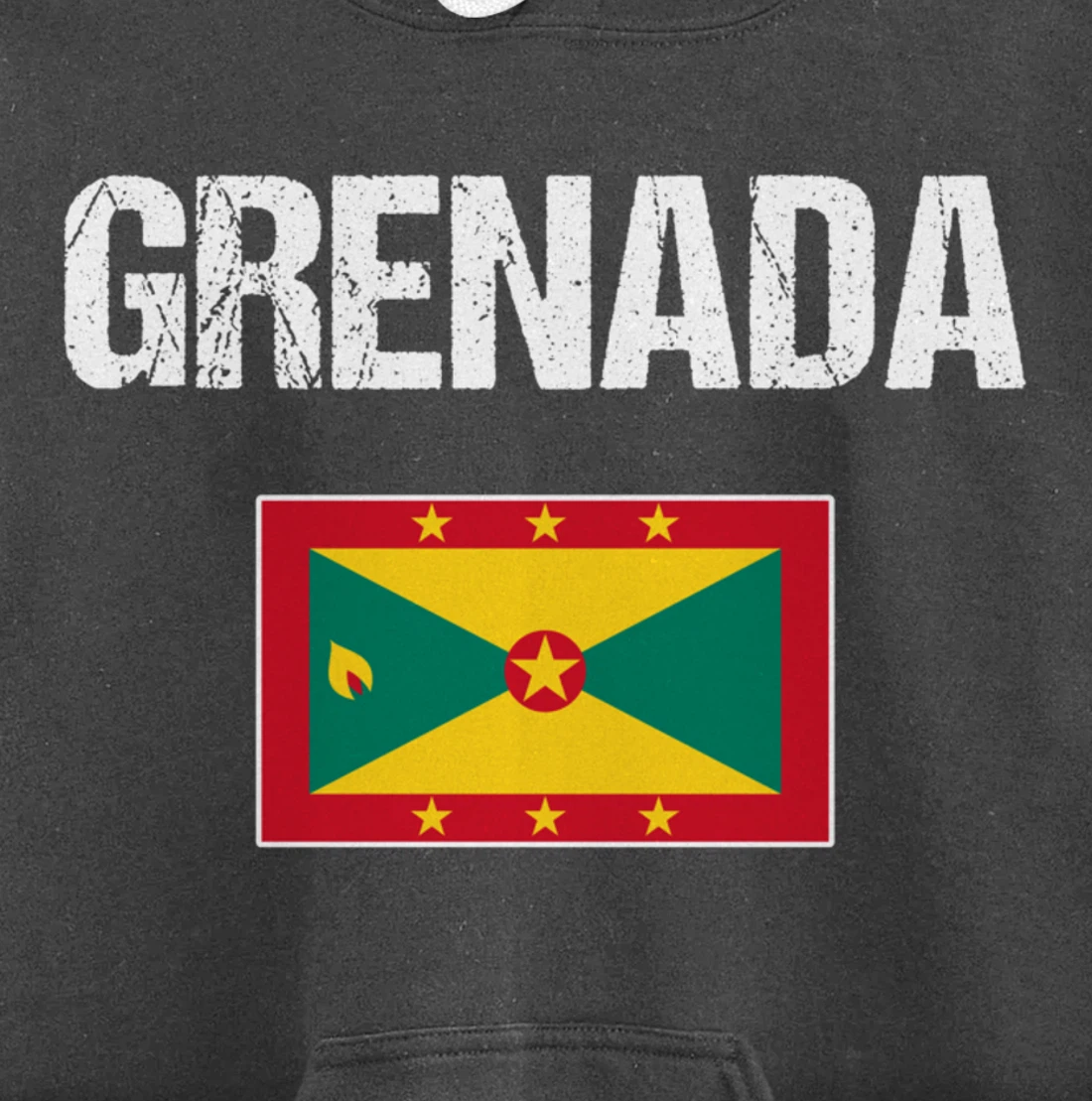 Grenadian Pride Caribbean Heritage Gifts | Grenada Flag Pullover Hoodie