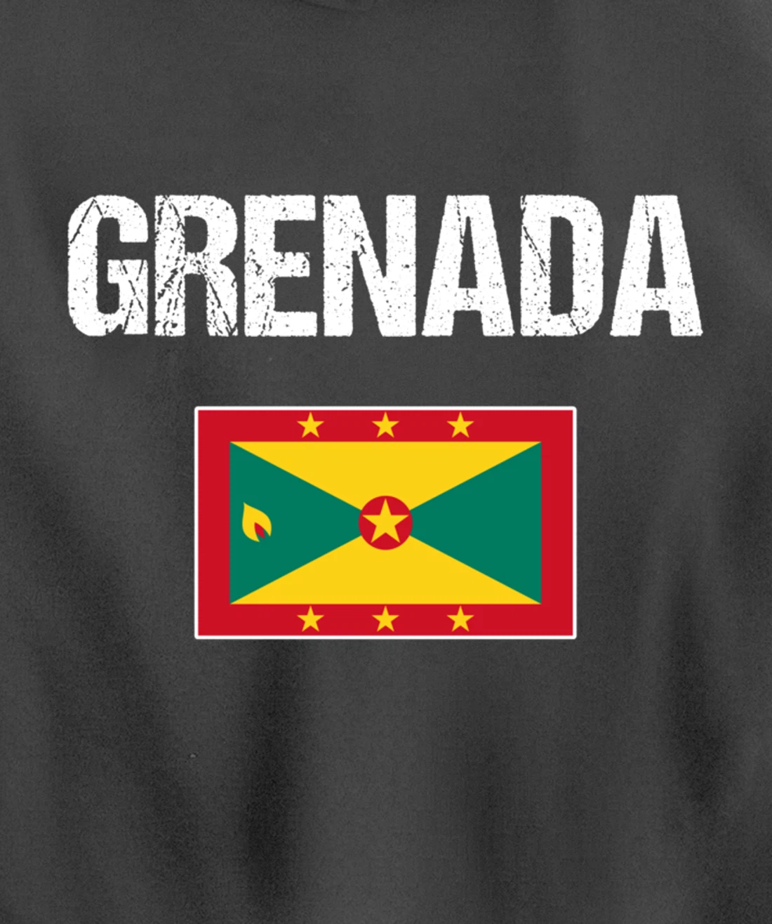 Grenadian Pride Caribbean Heritage Gifts | Grenada Flag Pullover Hoodie
