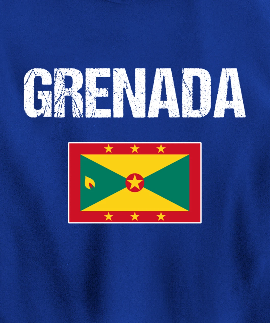 Grenadian Pride Caribbean Heritage Gifts | Grenada Flag Pullover Hoodie