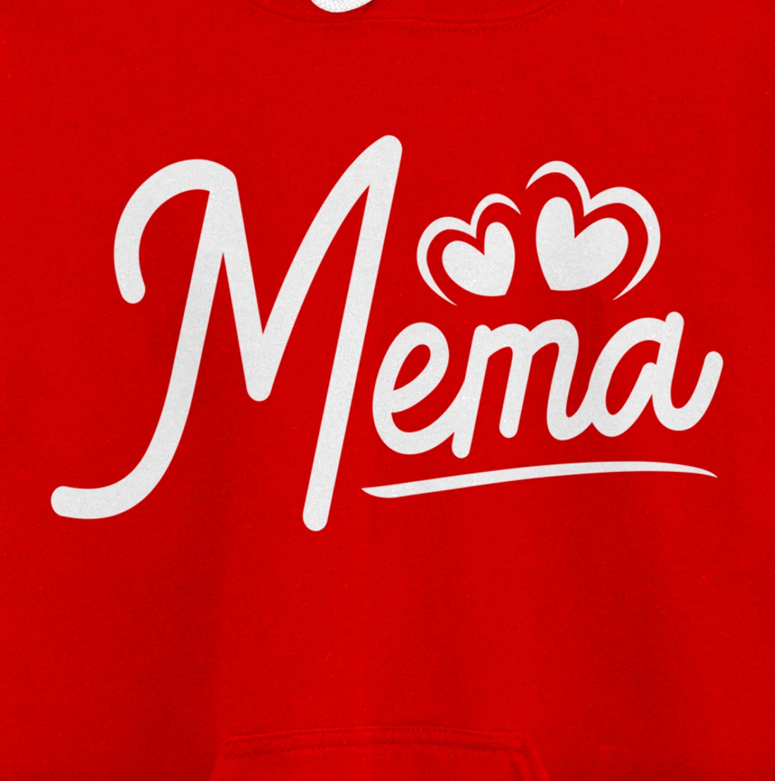 Mema Gifts from Grandchildren Mema for Grandma Cute Mema Pullover Hoodie