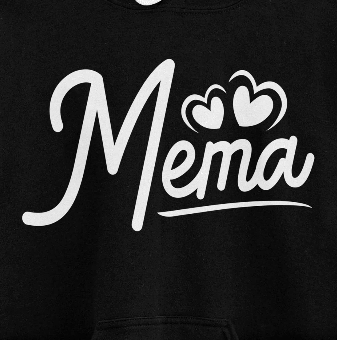 Mema Gifts from Grandchildren Mema for Grandma Cute Mema Pullover Hoodie