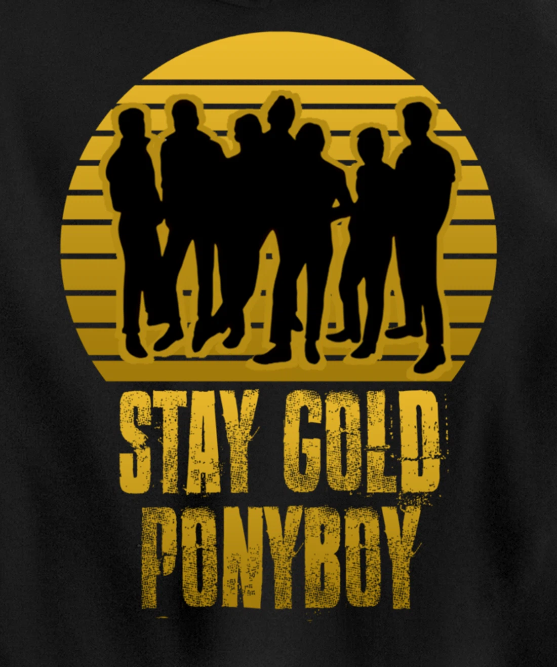 Stay Gold Ponyboy Vintage Pullover Hoodie