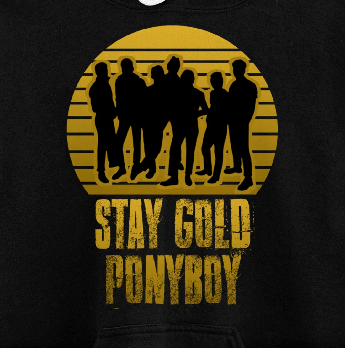 Stay Gold Ponyboy Vintage Pullover Hoodie