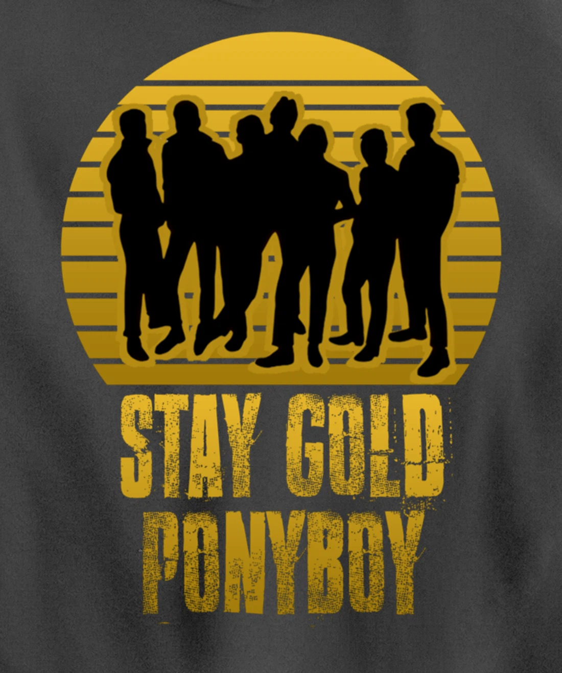 Stay Gold Ponyboy Vintage Pullover Hoodie