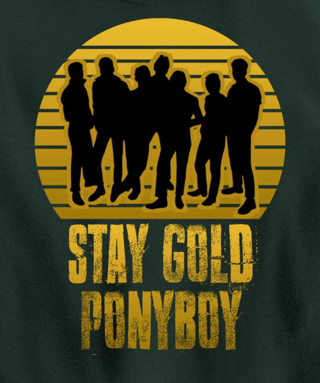 Stay Gold Ponyboy Vintage Pullover Hoodie