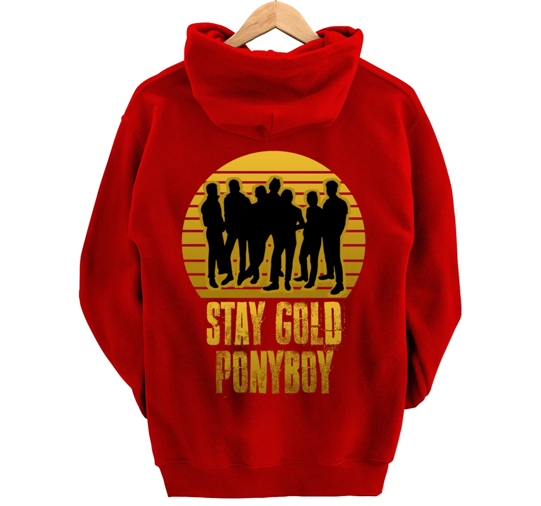 Stay Gold Ponyboy Vintage Pullover Hoodie