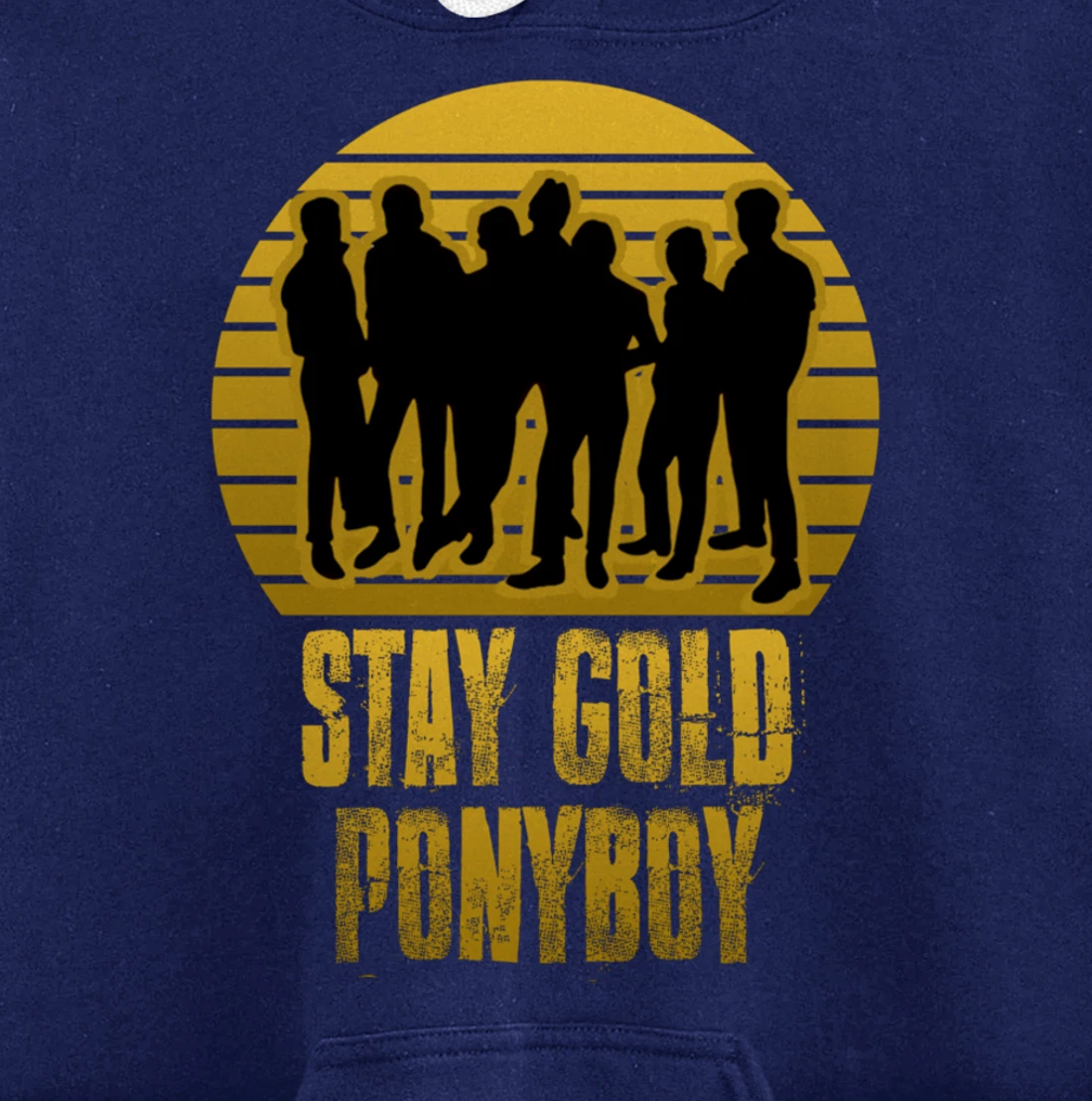 Stay Gold Ponyboy Vintage Pullover Hoodie