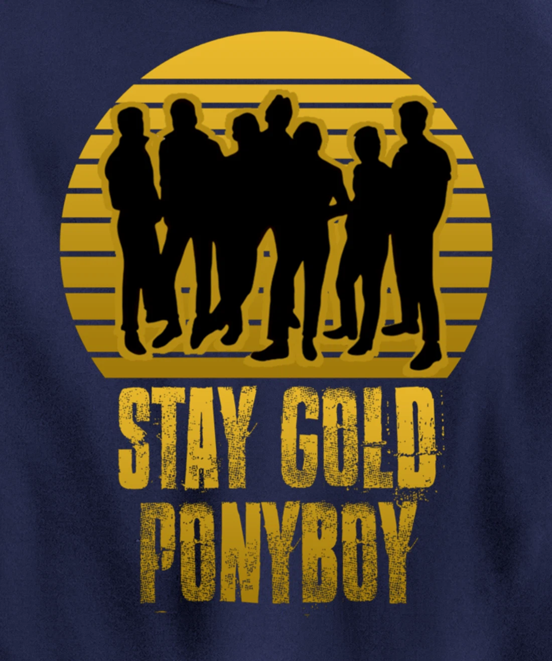 Stay Gold Ponyboy Vintage Pullover Hoodie
