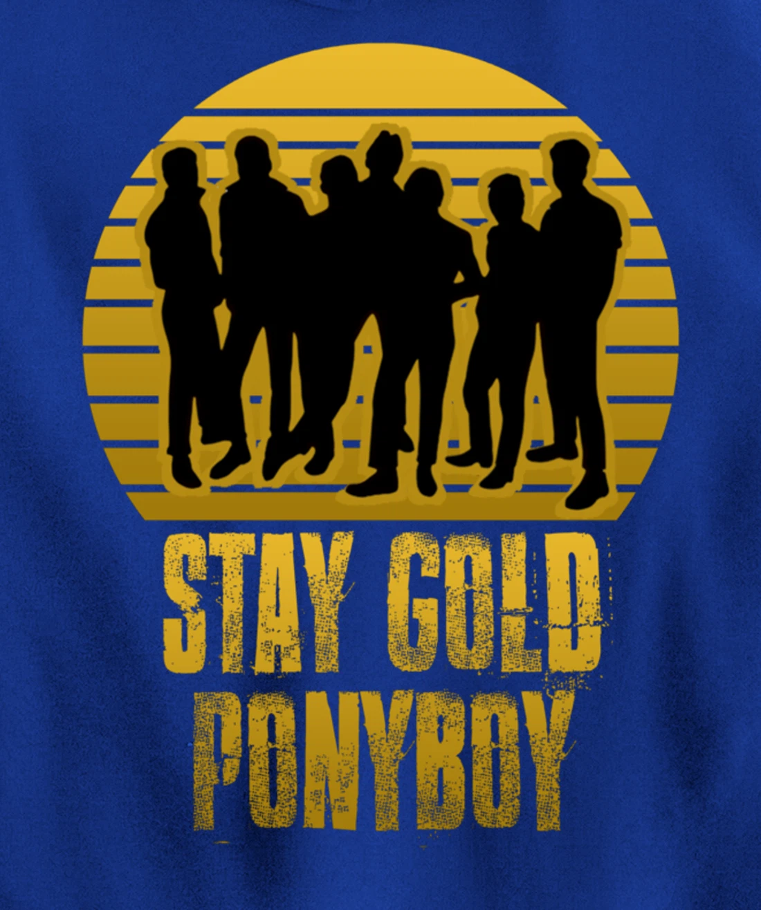 Stay Gold Ponyboy Vintage Pullover Hoodie