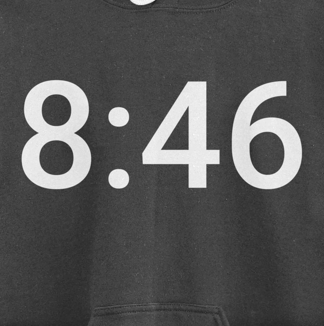 8 Minutes and 46 Seconds Social Justice Tribute Pullover Hoodie