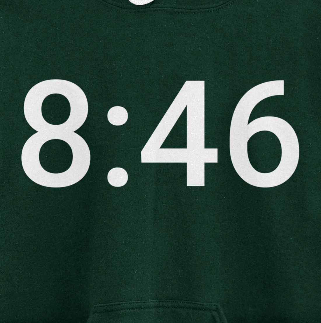 8 Minutes and 46 Seconds Social Justice Tribute Pullover Hoodie