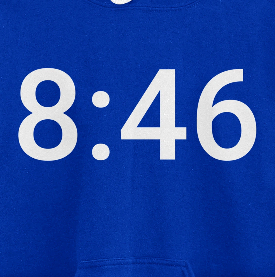 8 Minutes and 46 Seconds Social Justice Tribute Pullover Hoodie