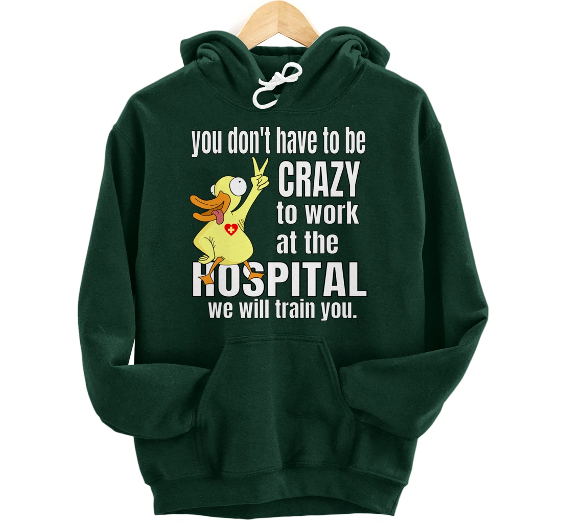 Healthcare Hero Worker Funny Medical Assistant Humor Pullover Hoodie