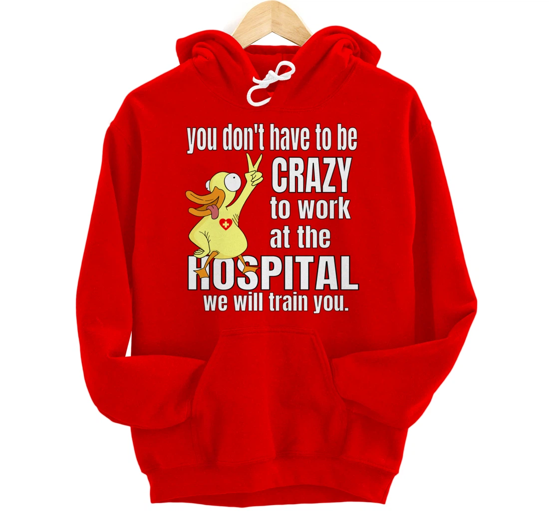 Healthcare Hero Worker Funny Medical Assistant Humor Pullover Hoodie