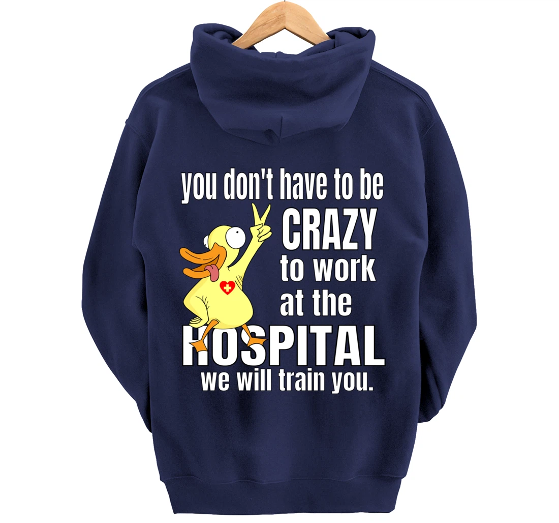 Healthcare Hero Worker Funny Medical Assistant Humor Pullover Hoodie