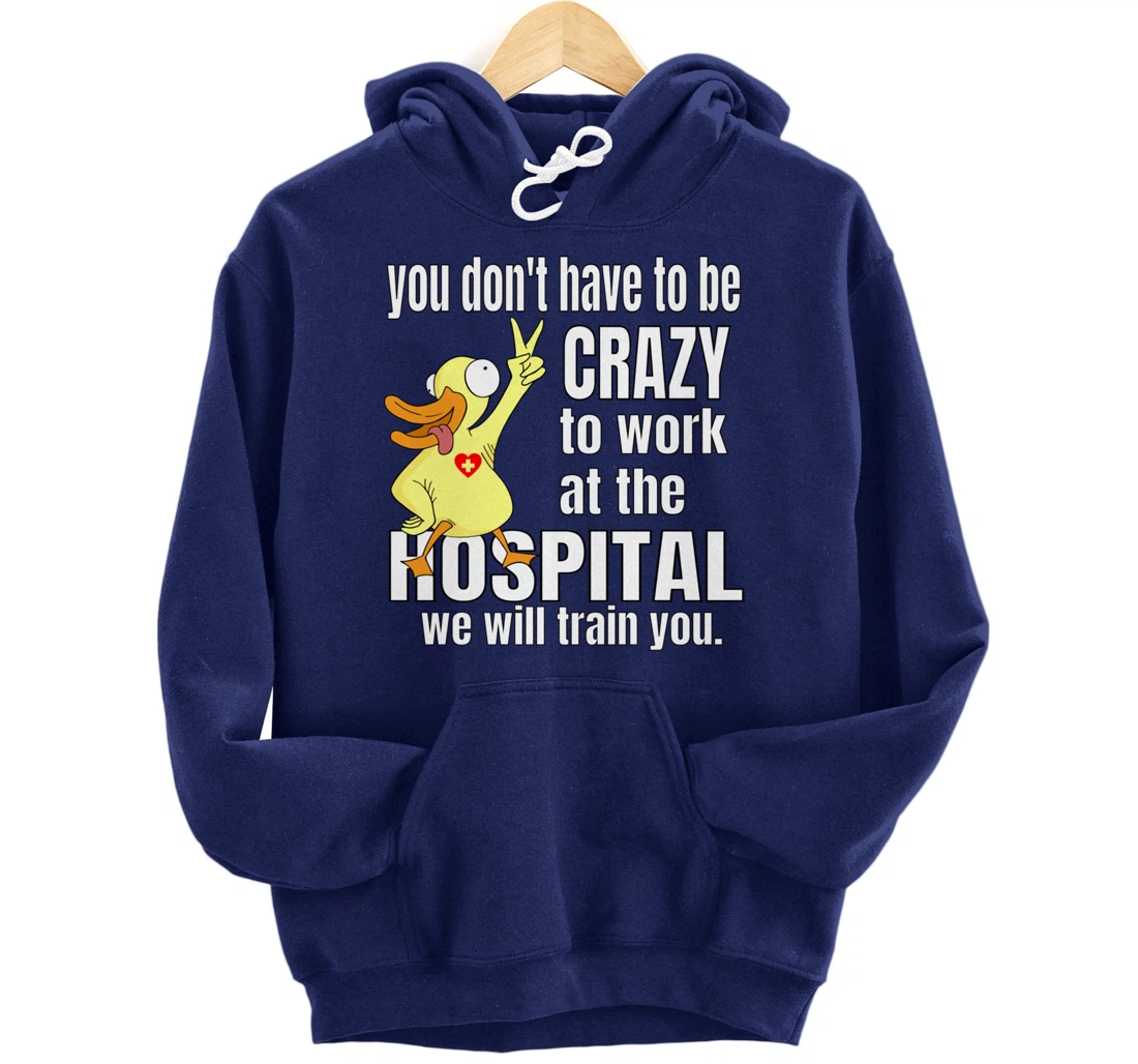 Healthcare Hero Worker Funny Medical Assistant Humor Pullover Hoodie