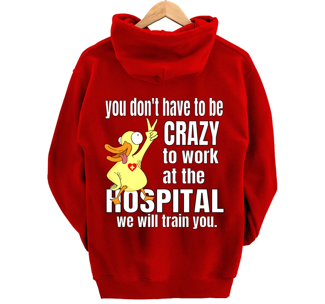 Healthcare Hero Worker Funny Medical Assistant Humor Pullover Hoodie