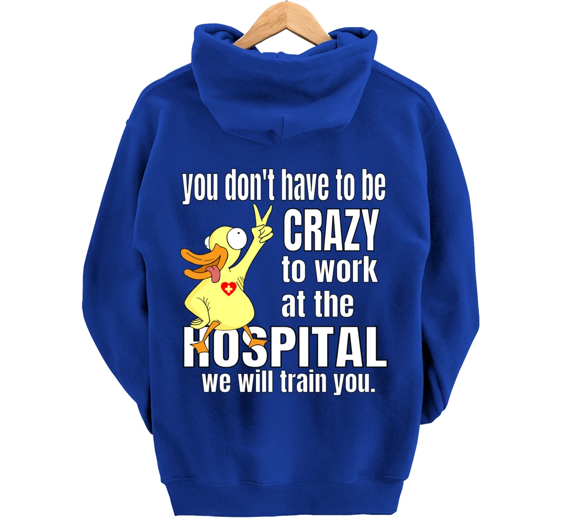 Healthcare Hero Worker Funny Medical Assistant Humor Pullover Hoodie