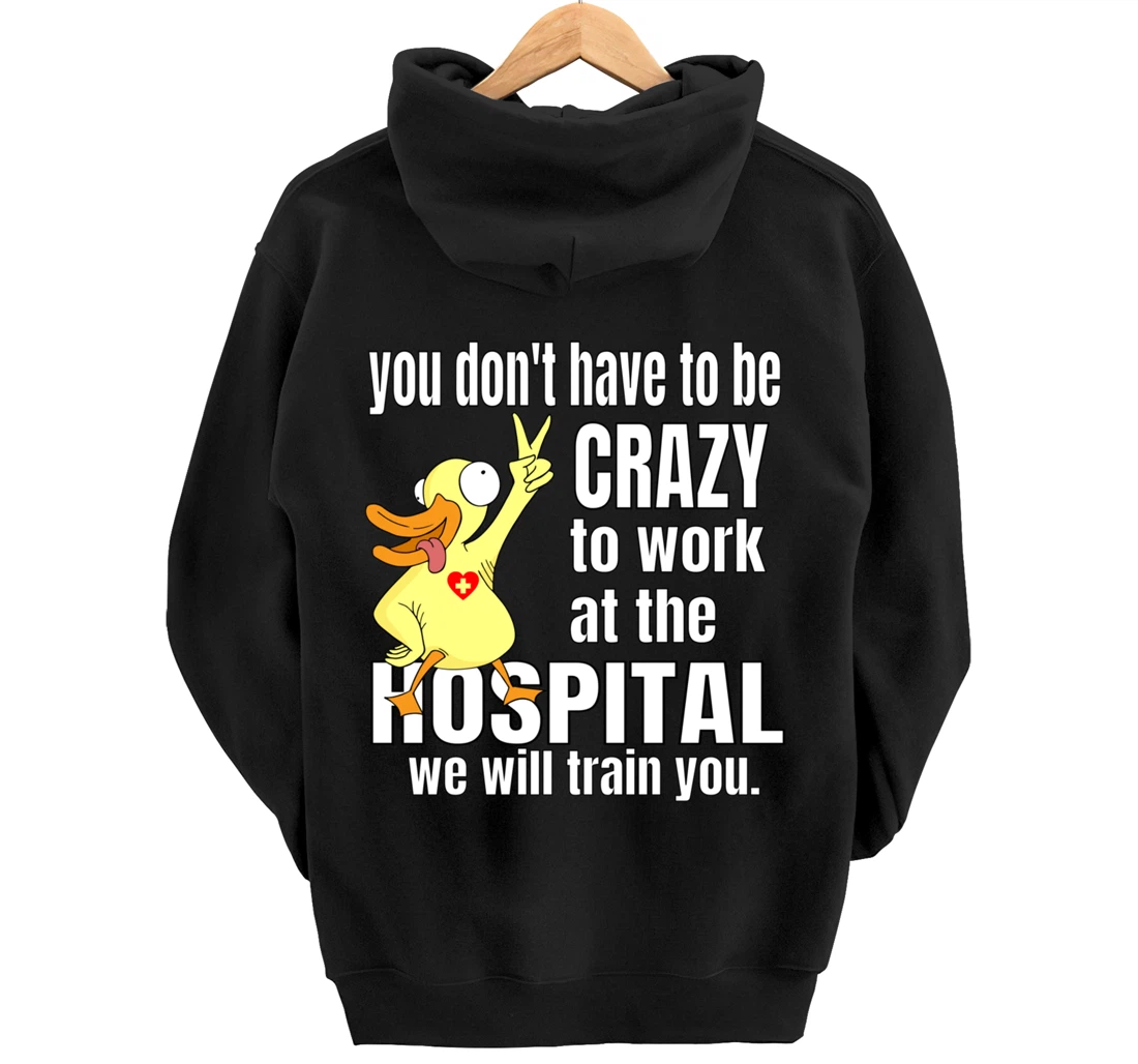 Healthcare Hero Worker Funny Medical Assistant Humor Pullover Hoodie