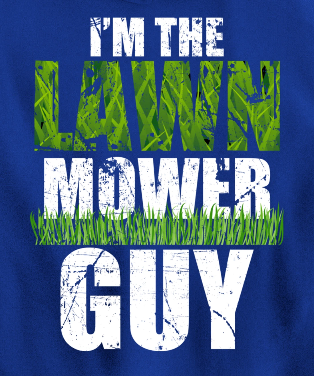 I'm the Lawn Mower Guy Gift for Landscape Artist Pullover Hoodie