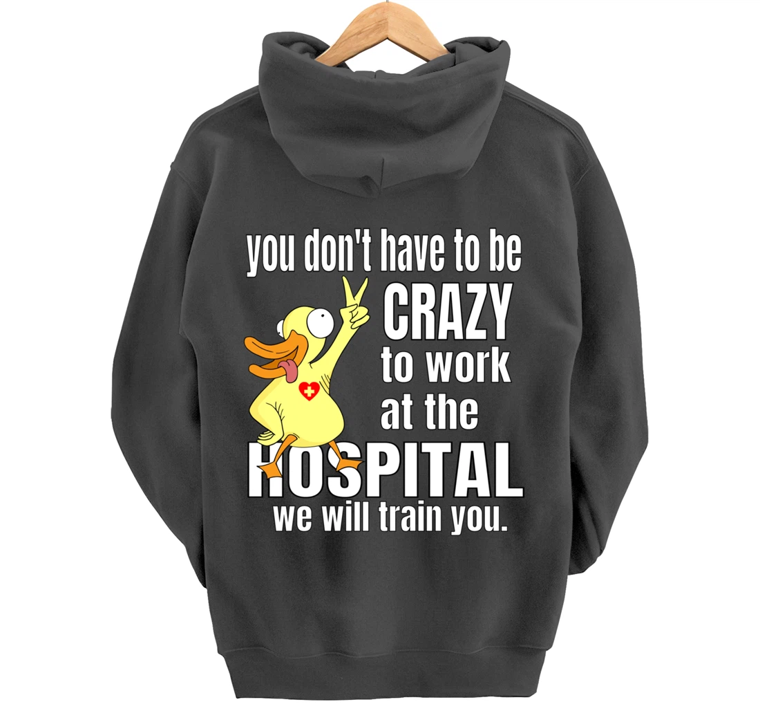 Healthcare Hero Worker Funny Medical Assistant Humor Pullover Hoodie