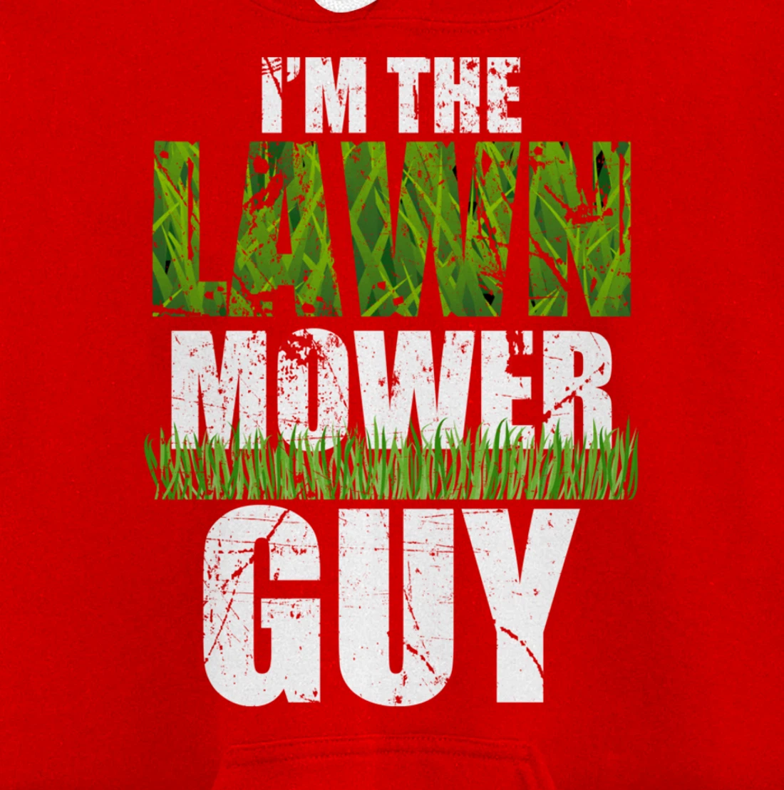 I'm the Lawn Mower Guy Gift for Landscape Artist Pullover Hoodie