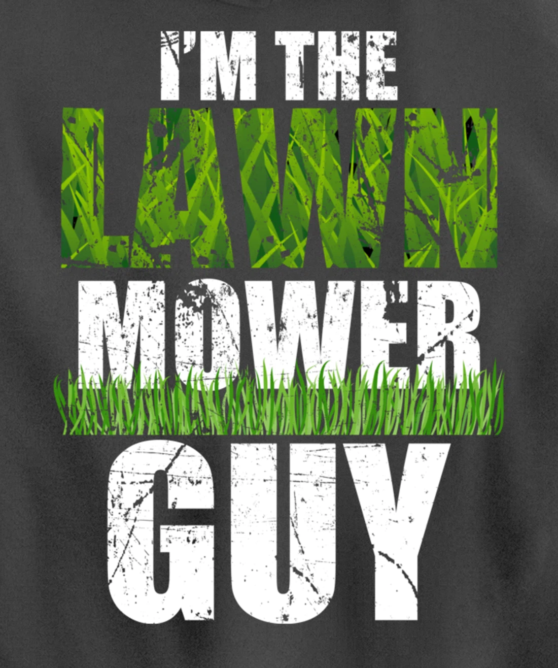 I'm the Lawn Mower Guy Gift for Landscape Artist Pullover Hoodie