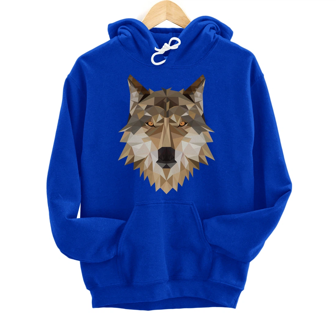 Wolf Gift Wolves Design For Girls Boys Teens Women Men Pullover Hoodie