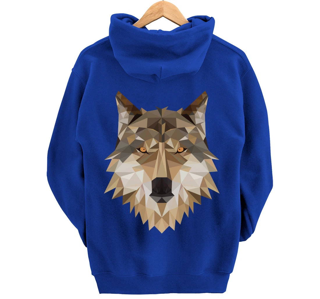 Wolf Gift Wolves Design For Girls Boys Teens Women Men Pullover Hoodie