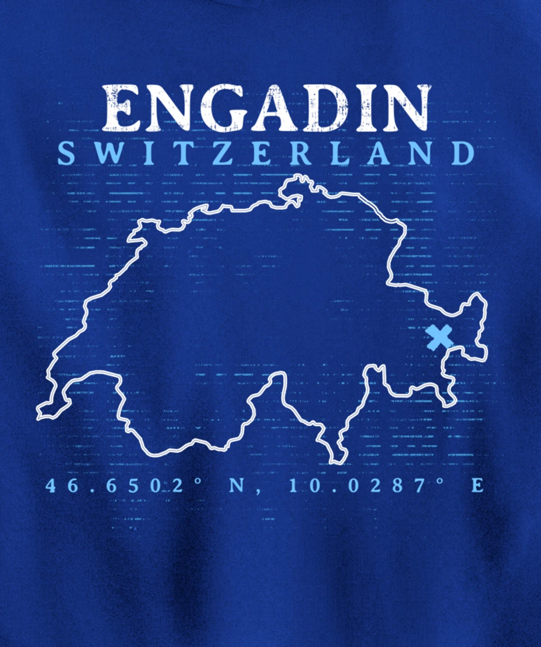 Switzerland Engadin Pullover Hoodie