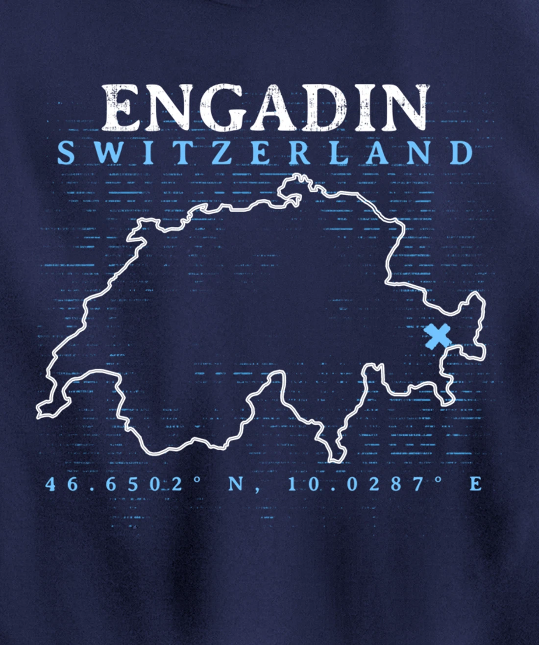 Switzerland Engadin Pullover Hoodie