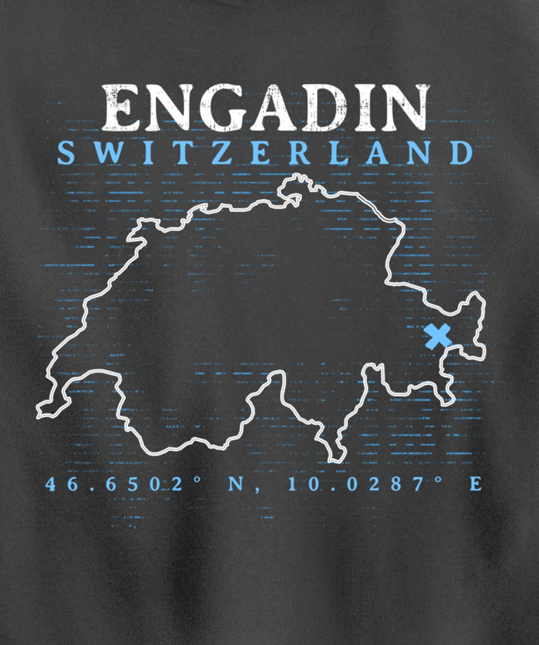 Switzerland Engadin Pullover Hoodie