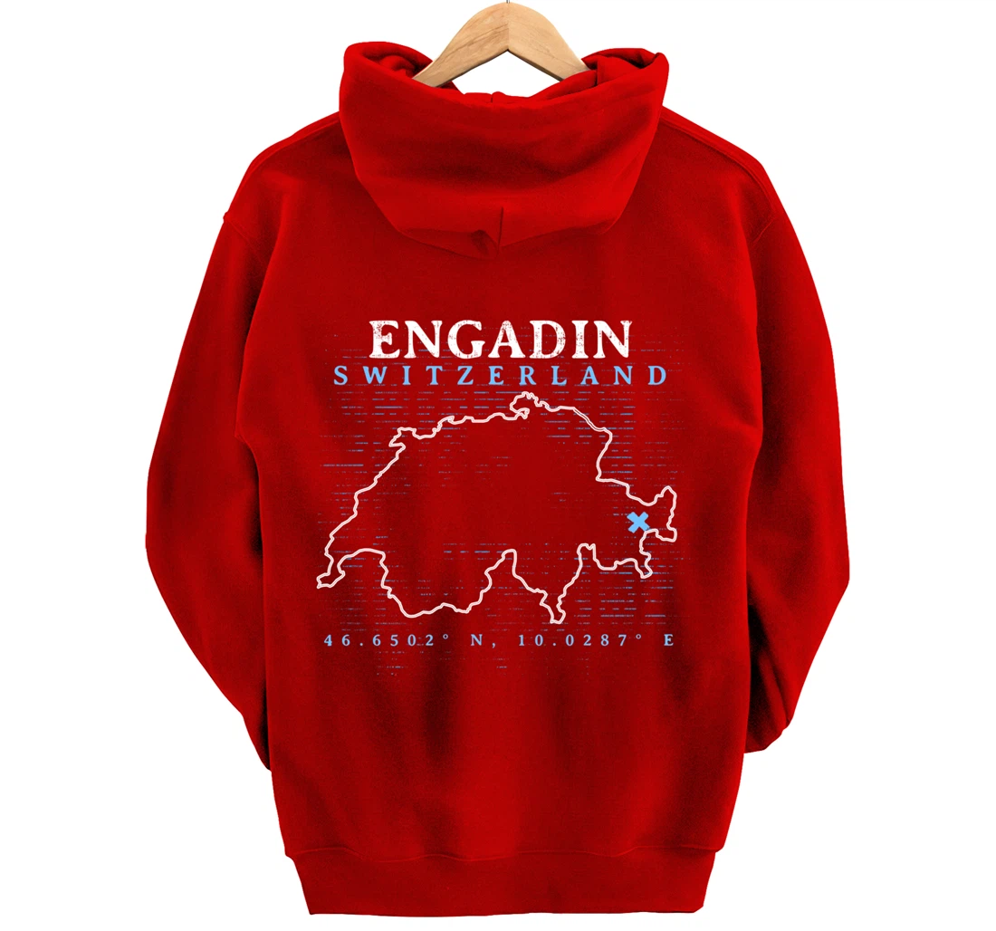 Switzerland Engadin Pullover Hoodie