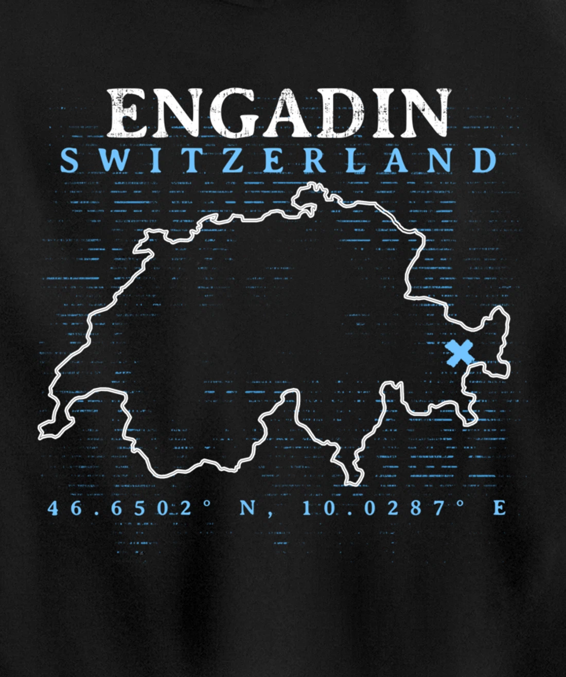 Switzerland Engadin Pullover Hoodie