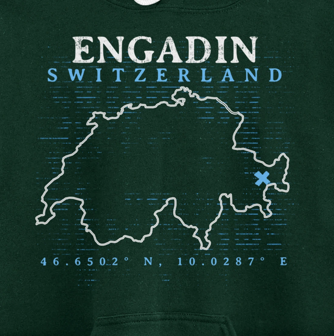 Switzerland Engadin Pullover Hoodie