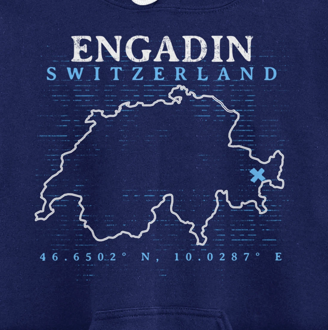 Switzerland Engadin Pullover Hoodie