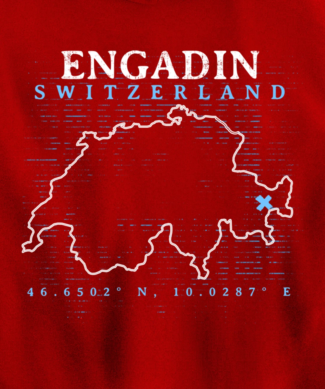 Switzerland Engadin Pullover Hoodie