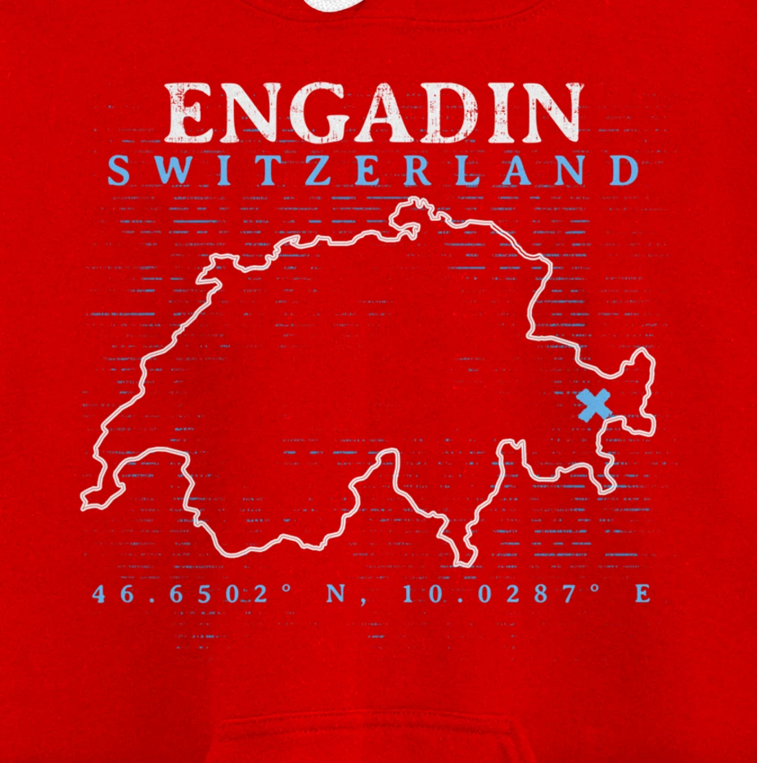 Switzerland Engadin Pullover Hoodie