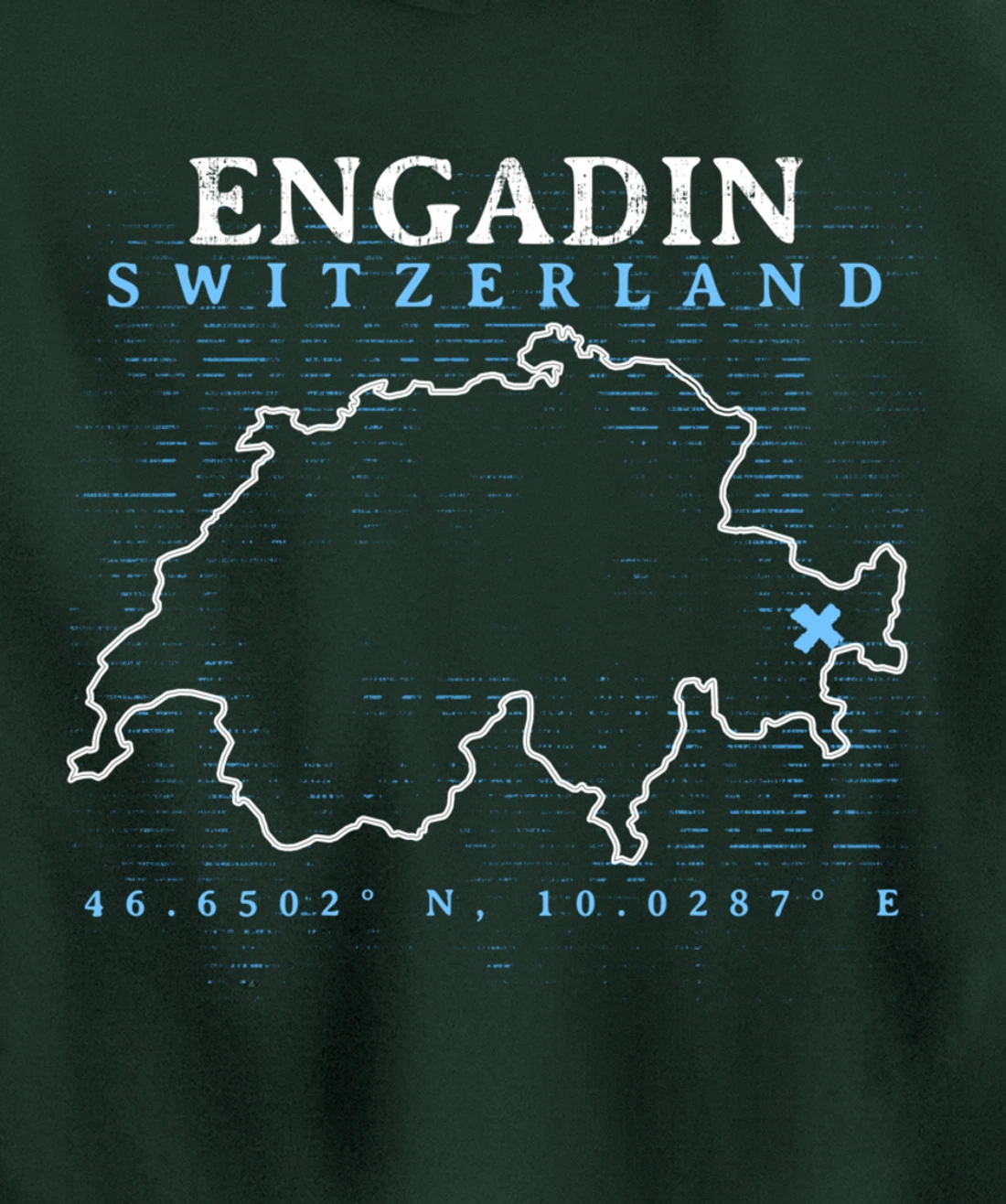 Switzerland Engadin Pullover Hoodie