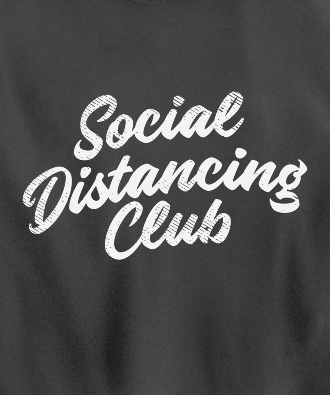 Social Distancing Club Quarantine Introvert Antisocial Gift Pullover Hoodie
