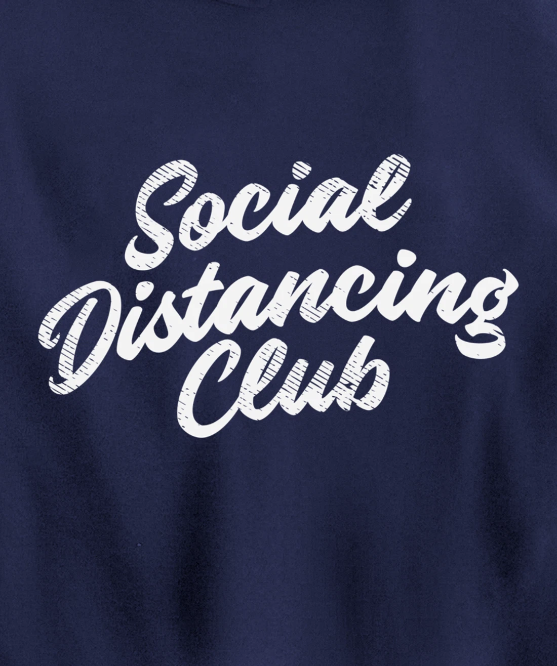 Social Distancing Club Quarantine Introvert Antisocial Gift Pullover Hoodie
