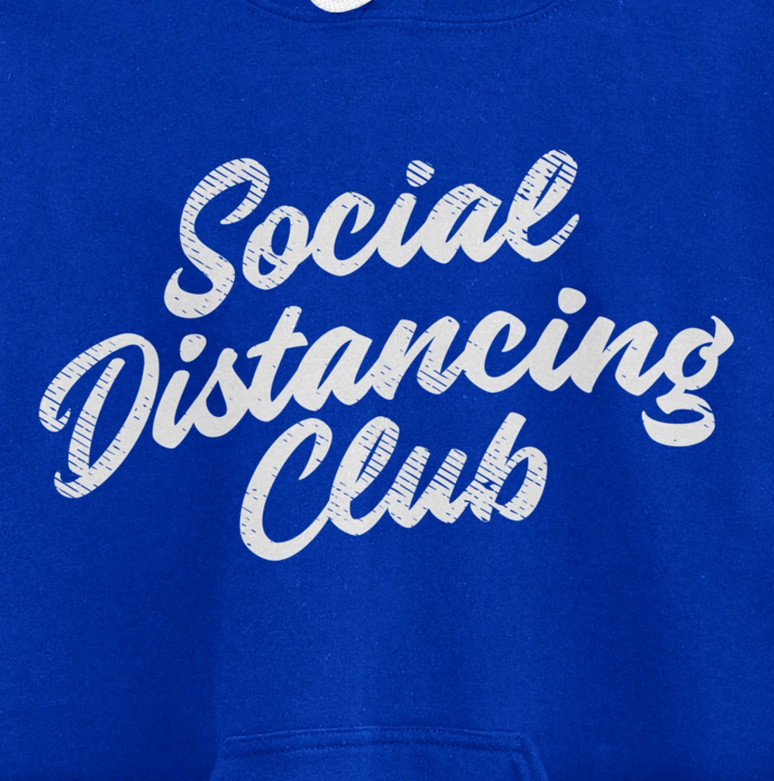 Social Distancing Club Quarantine Introvert Antisocial Gift Pullover Hoodie