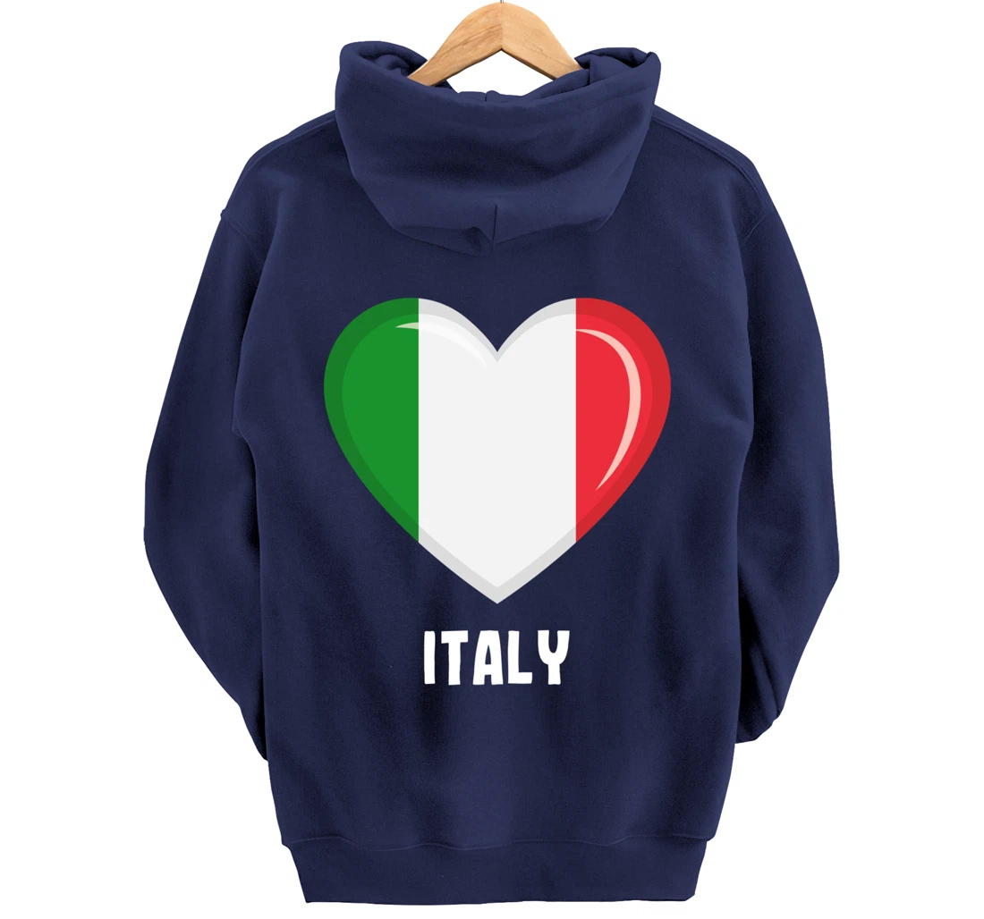 Italy Flag Hoodie | Italian Pullover Hoodie