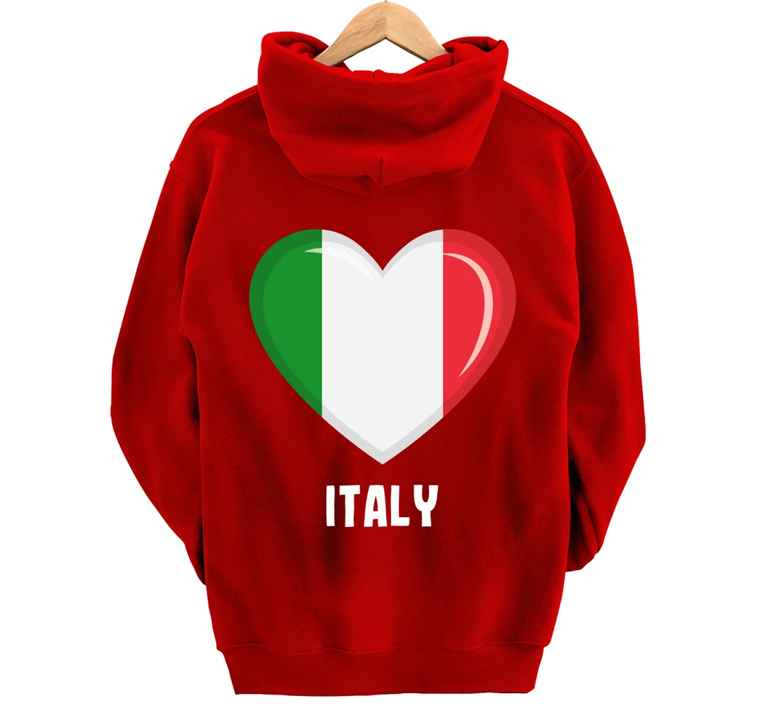 Italy Flag Hoodie | Italian Pullover Hoodie