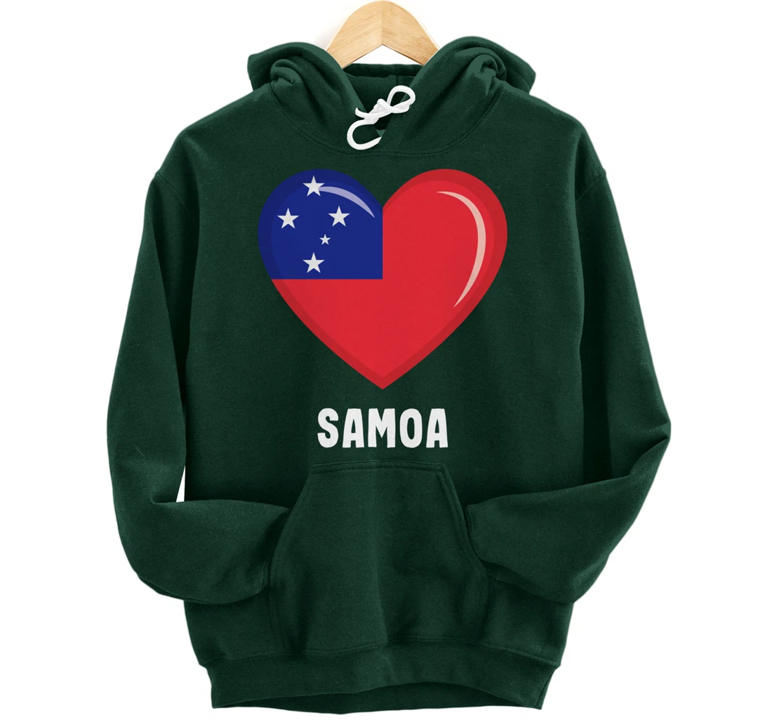 Samoa Flag Hoodie | Samoan Pullover Hoodie
